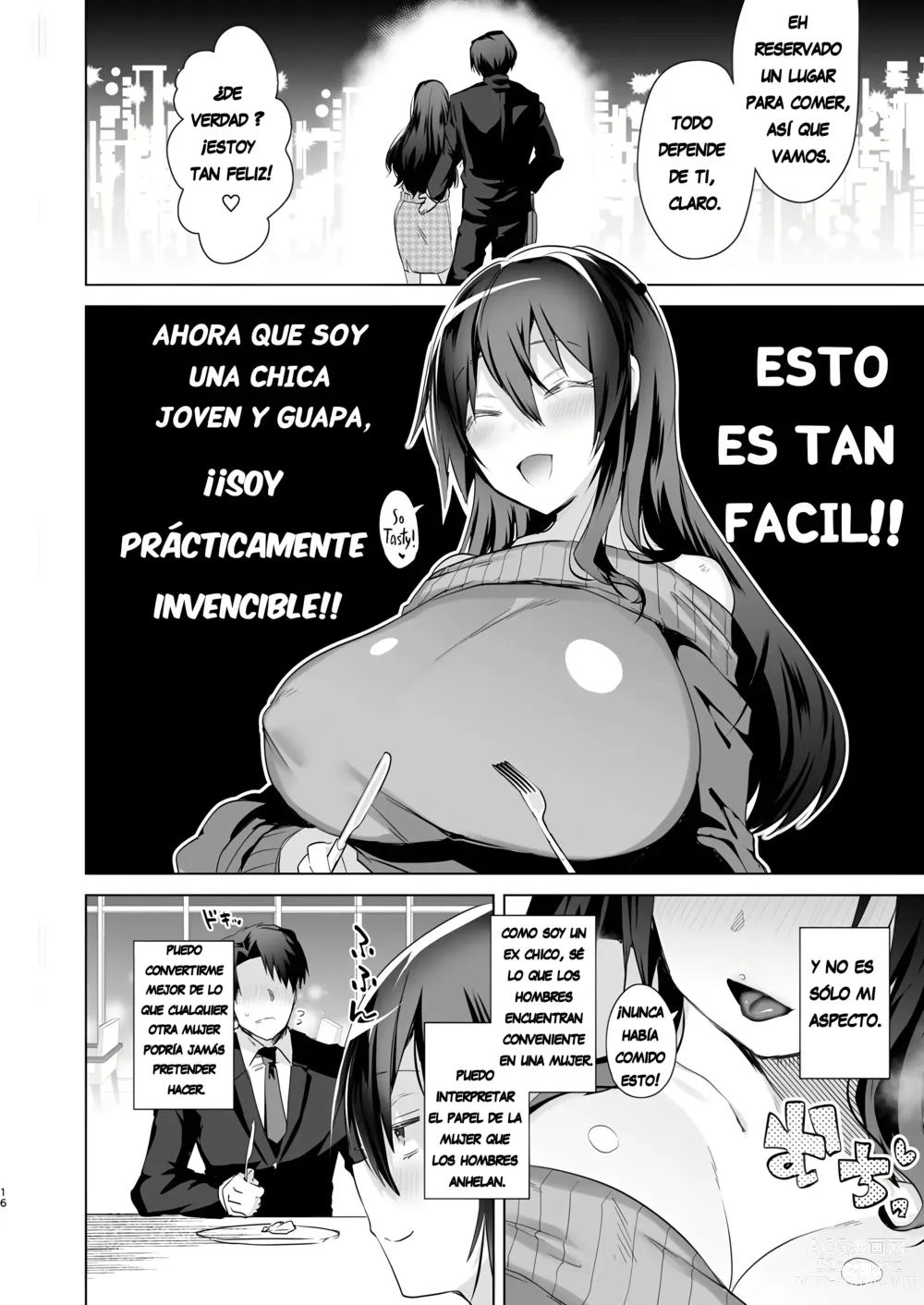 Page 15 of doujinshi TS Fukushuu Revenge 1 ~Me cambié de sexo, me convertí en una chica hermosa, me vengaré y cambiaré mi vida.!~