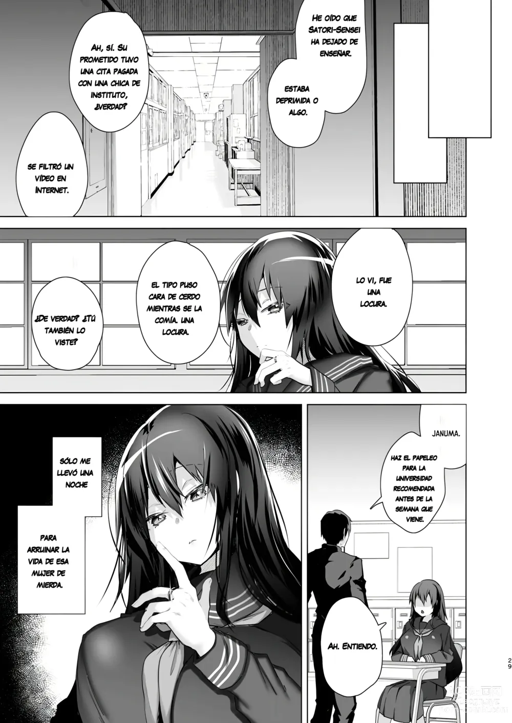 Page 28 of doujinshi TS Fukushuu Revenge 1 ~Me cambié de sexo, me convertí en una chica hermosa, me vengaré y cambiaré mi vida.!~