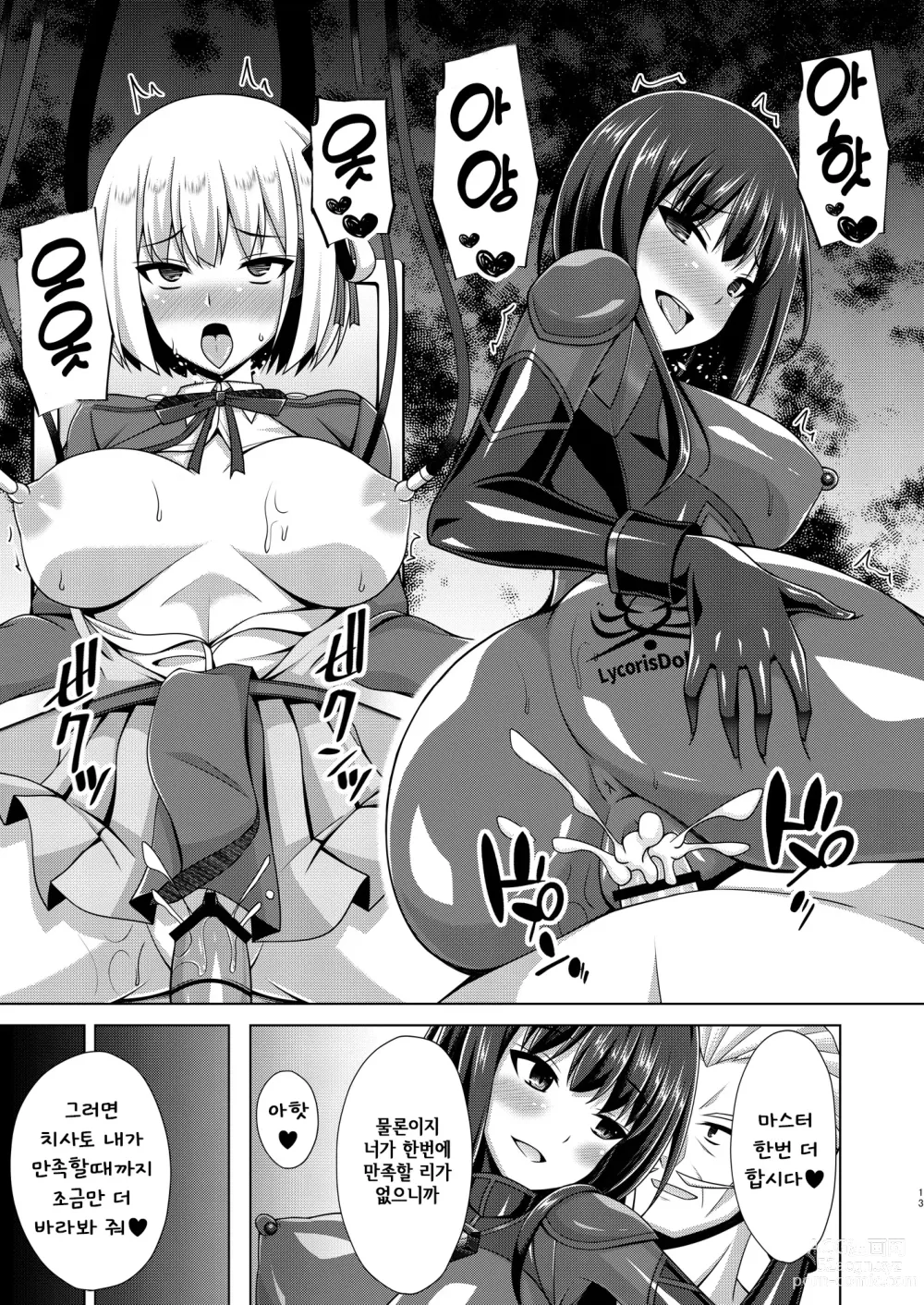 Page 13 of doujinshi 피안의 꽃은 음란하게 타락한다