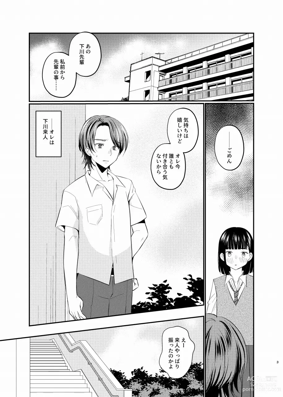 Page 2 of doujinshi Josou roshutsu shounen R