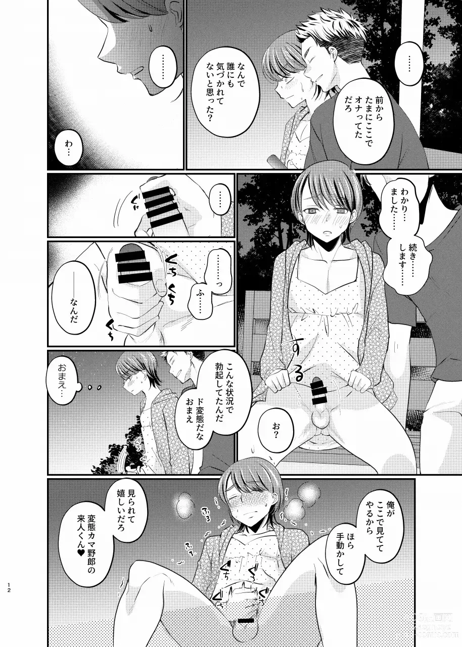 Page 11 of doujinshi Josou roshutsu shounen R