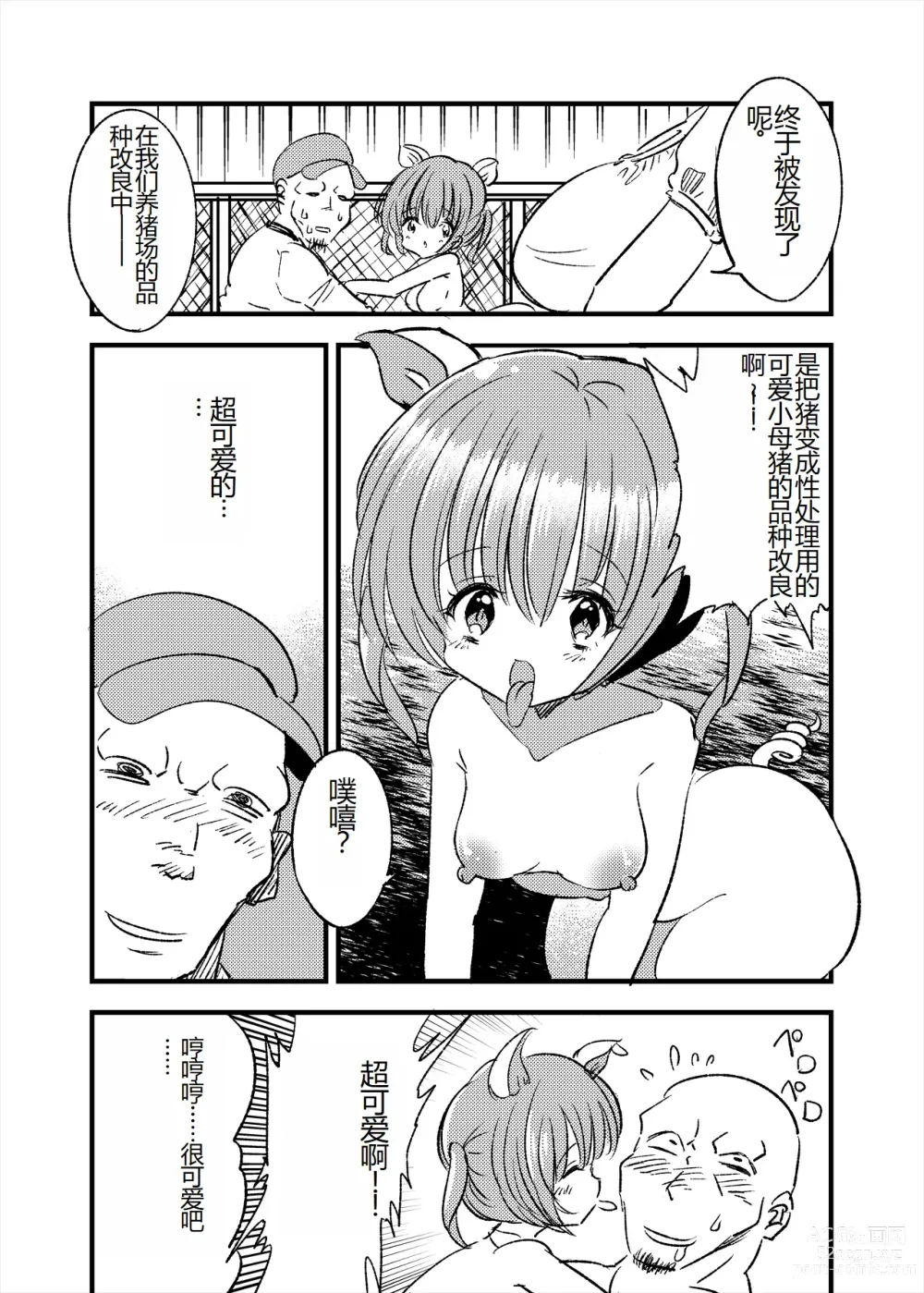 Page 5 of doujinshi Mesubuta TS Youtonjou