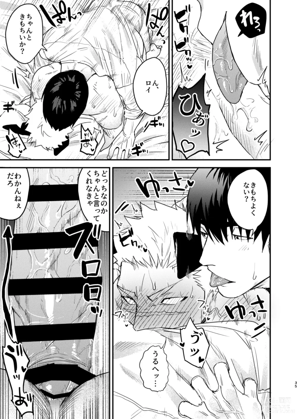 Page 32 of doujinshi It Looks like My Dog is in Heat