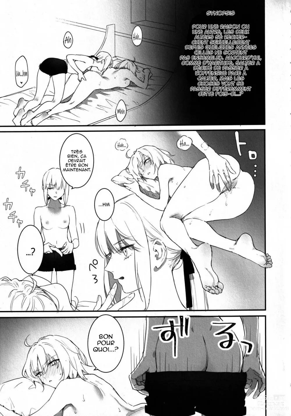 Page 2 of doujinshi AlJean no Alter-sama ni Haechatta Hon.