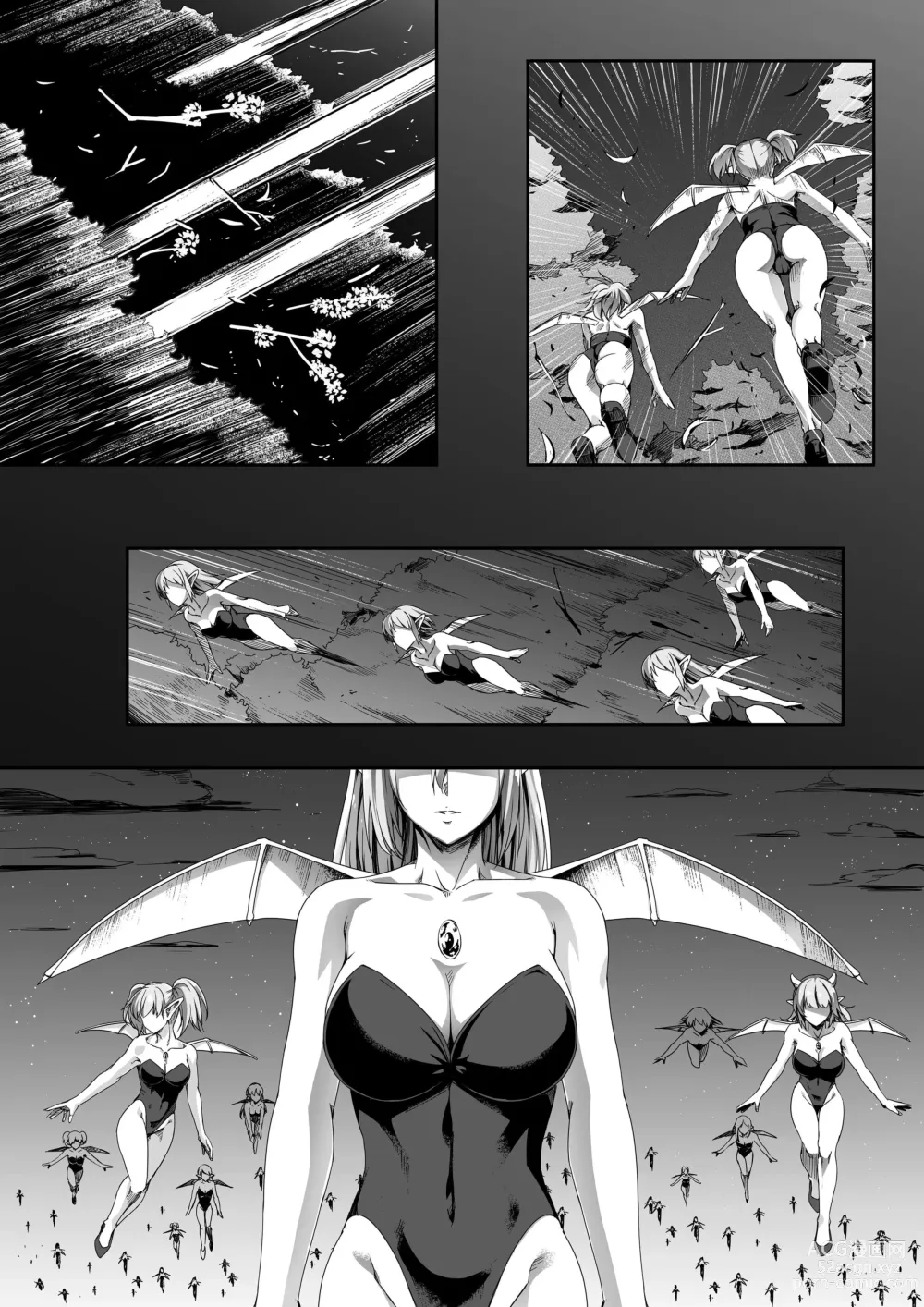 Page 23 of doujinshi Chikara Aru Succubus wa Seiyoku o Mitashitai dake. 1