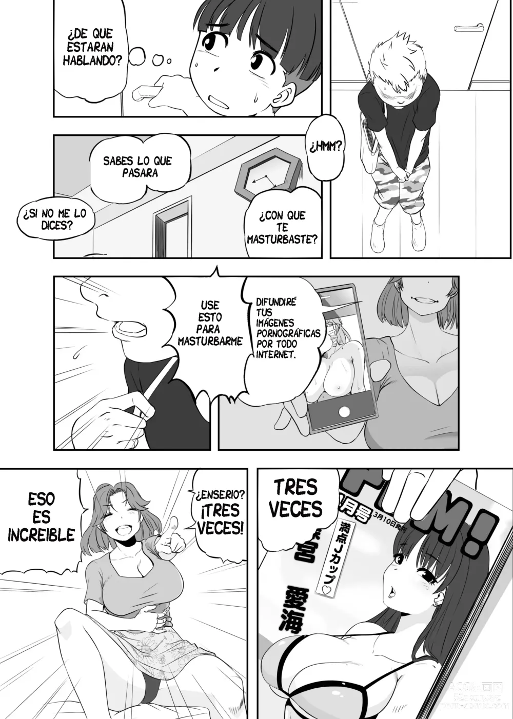 Page 12 of doujinshi Ese chico que odia ser mamá