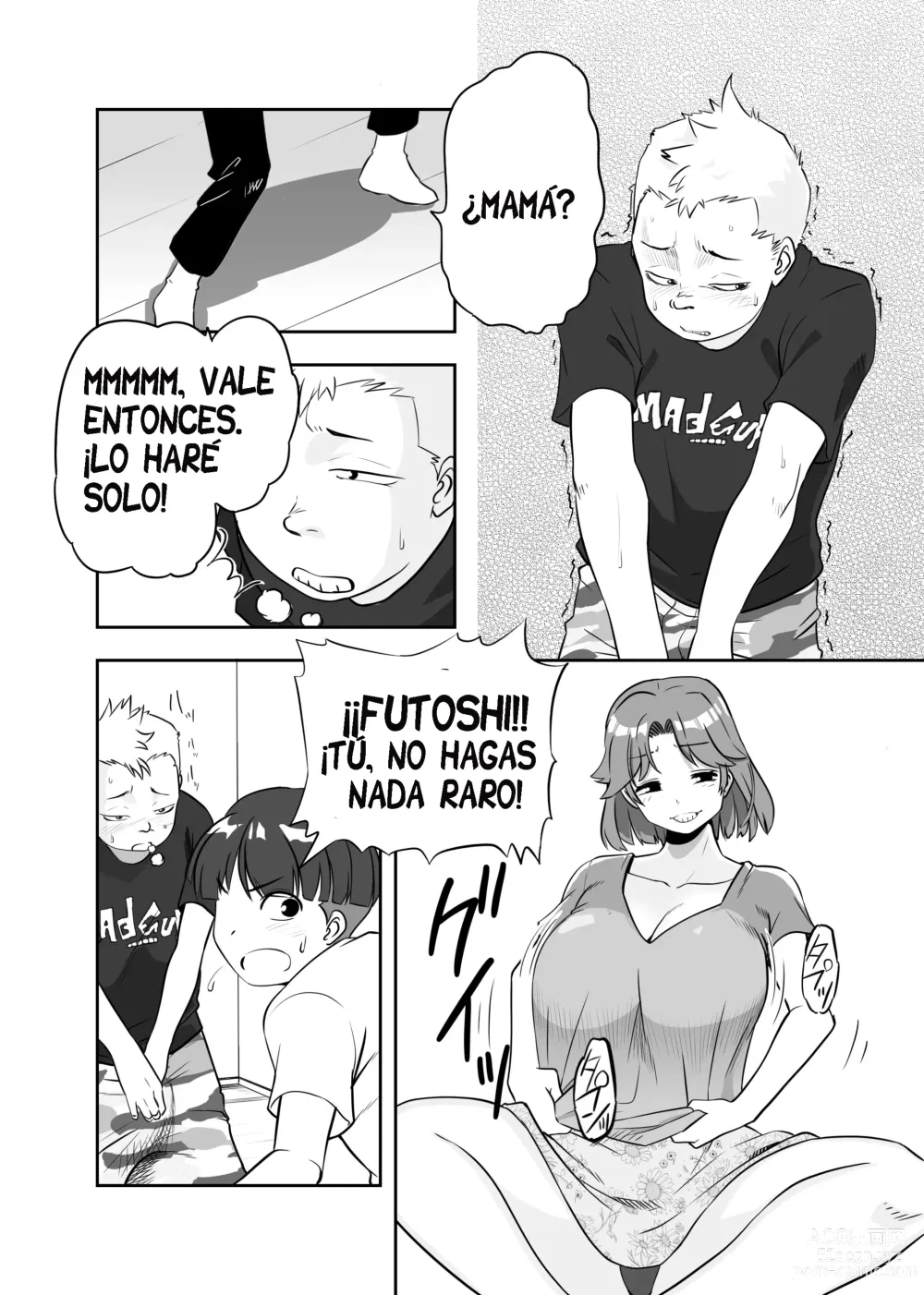 Page 14 of doujinshi Ese chico que odia ser mamá