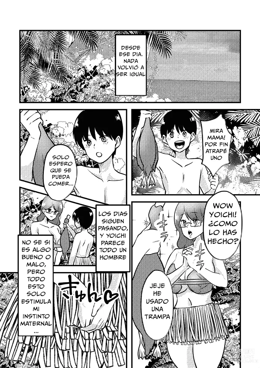 Page 23 of doujinshi Mama to Musuko ga Mujintou de Love Love Sex suru Hanashi