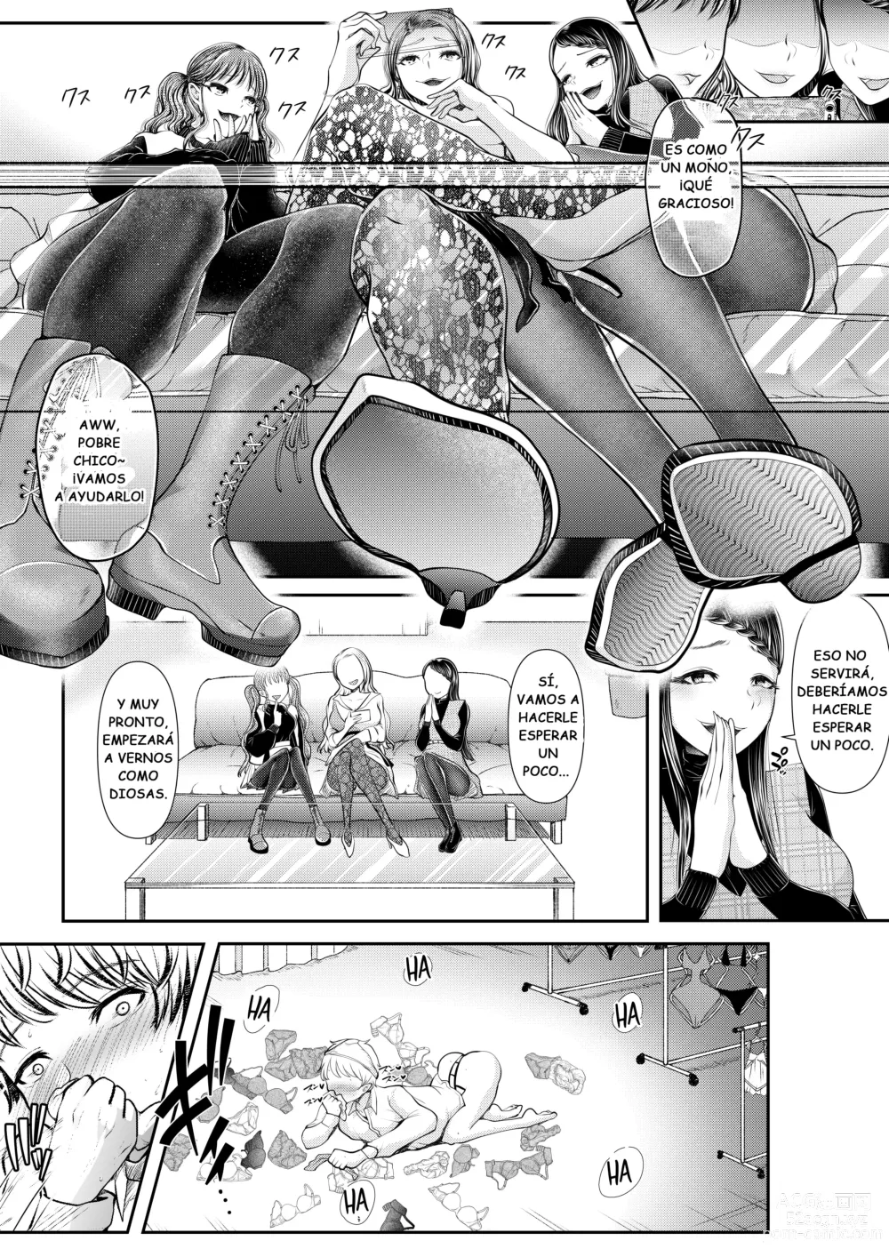 Page 11 of doujinshi Mitsugi Maso Otoshi Daisakusen! ~Fashion Circle no Shikin Choutatsuhou~