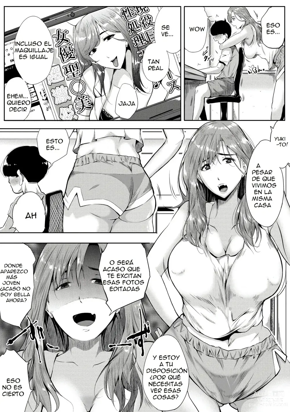 Page 49 of manga Akogare no Oppai wa Ane no Aji