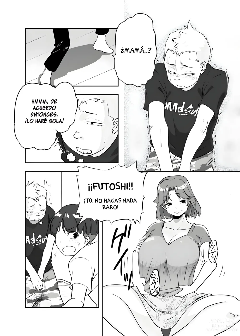 Page 14 of doujinshi Ese chico que odia ser mamá