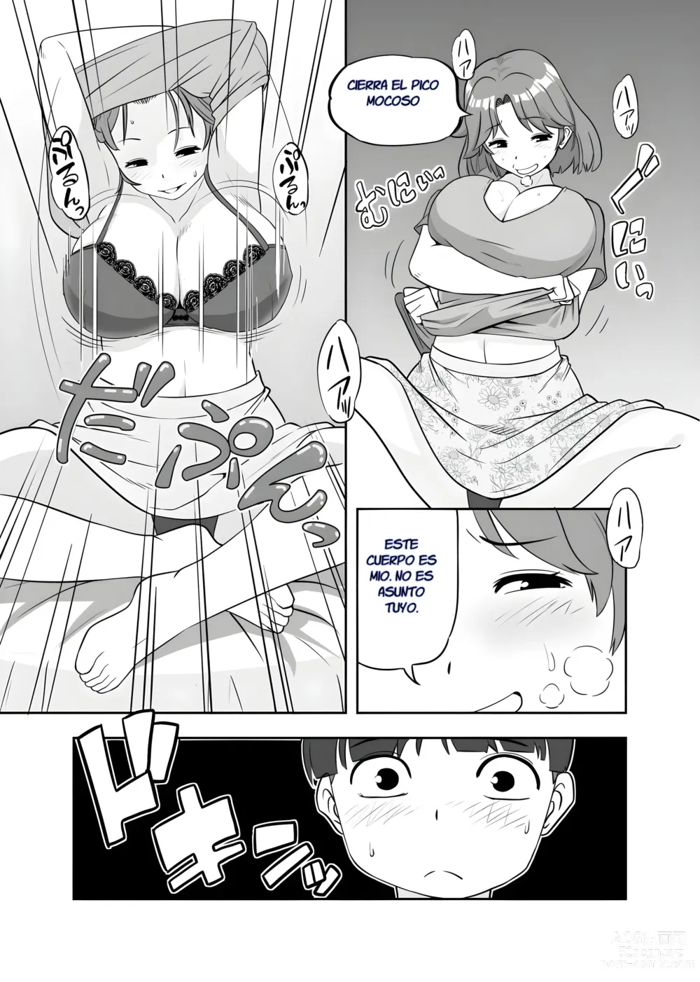 Page 15 of doujinshi Ese chico que odia ser mamá