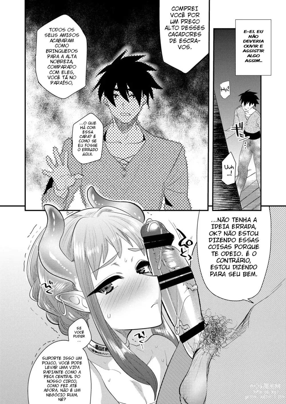 Page 5 of doujinshi Nozoki Ana, Todokanai Koe