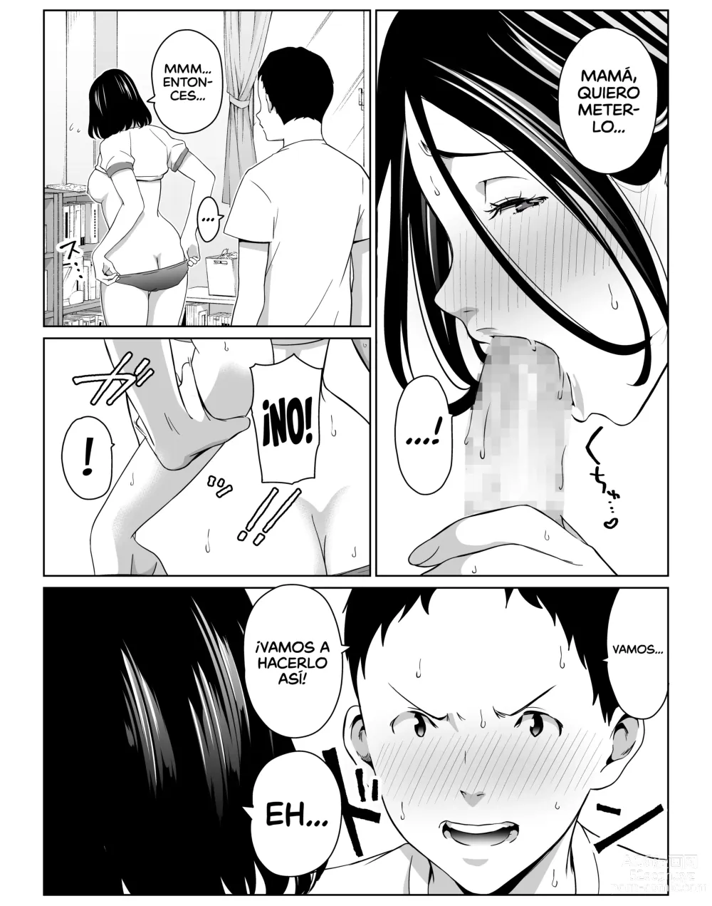 Page 15 of doujinshi El Día En El Que Puedo Tener Sexo Con Mi Amada Madre Todo Lo Que Quiera