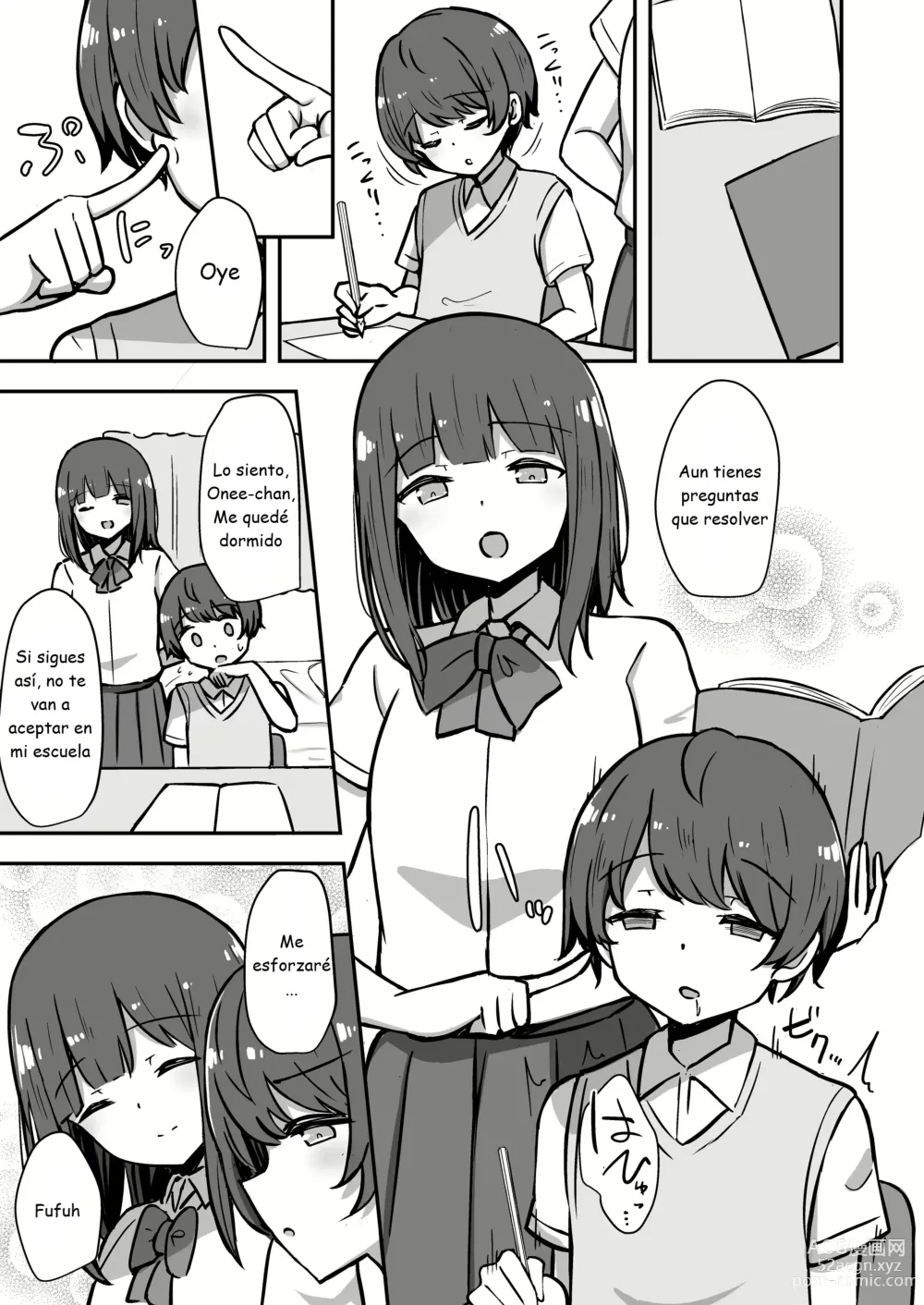 Page 2 of doujinshi Boku To Onee-San No Kimochii Obenkyou