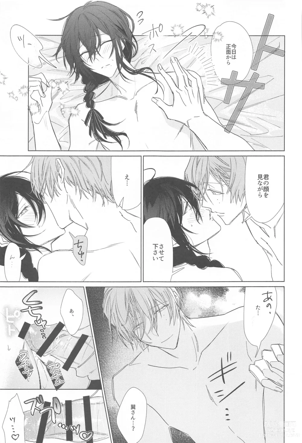 Page 20 of doujinshi Ai Yue ni! Sabishi Magire no Zero Kyori Shageki