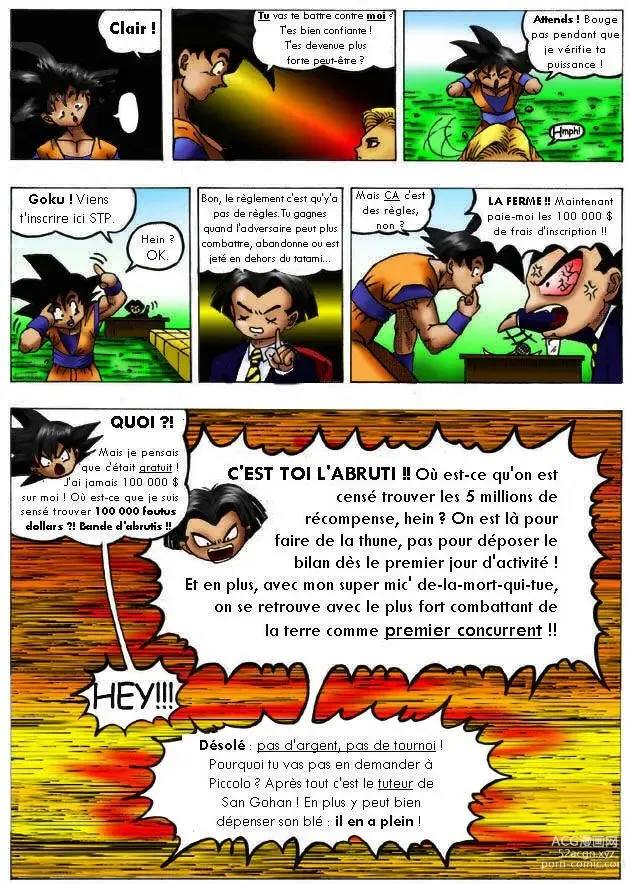 Page 4 of manga DBZ  Prologue