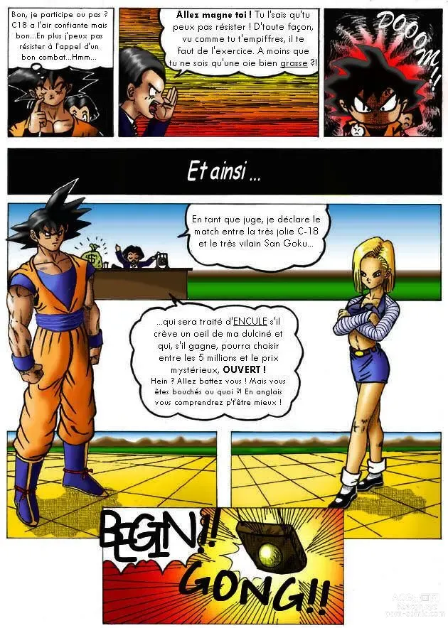 Page 5 of manga DBZ  Prologue