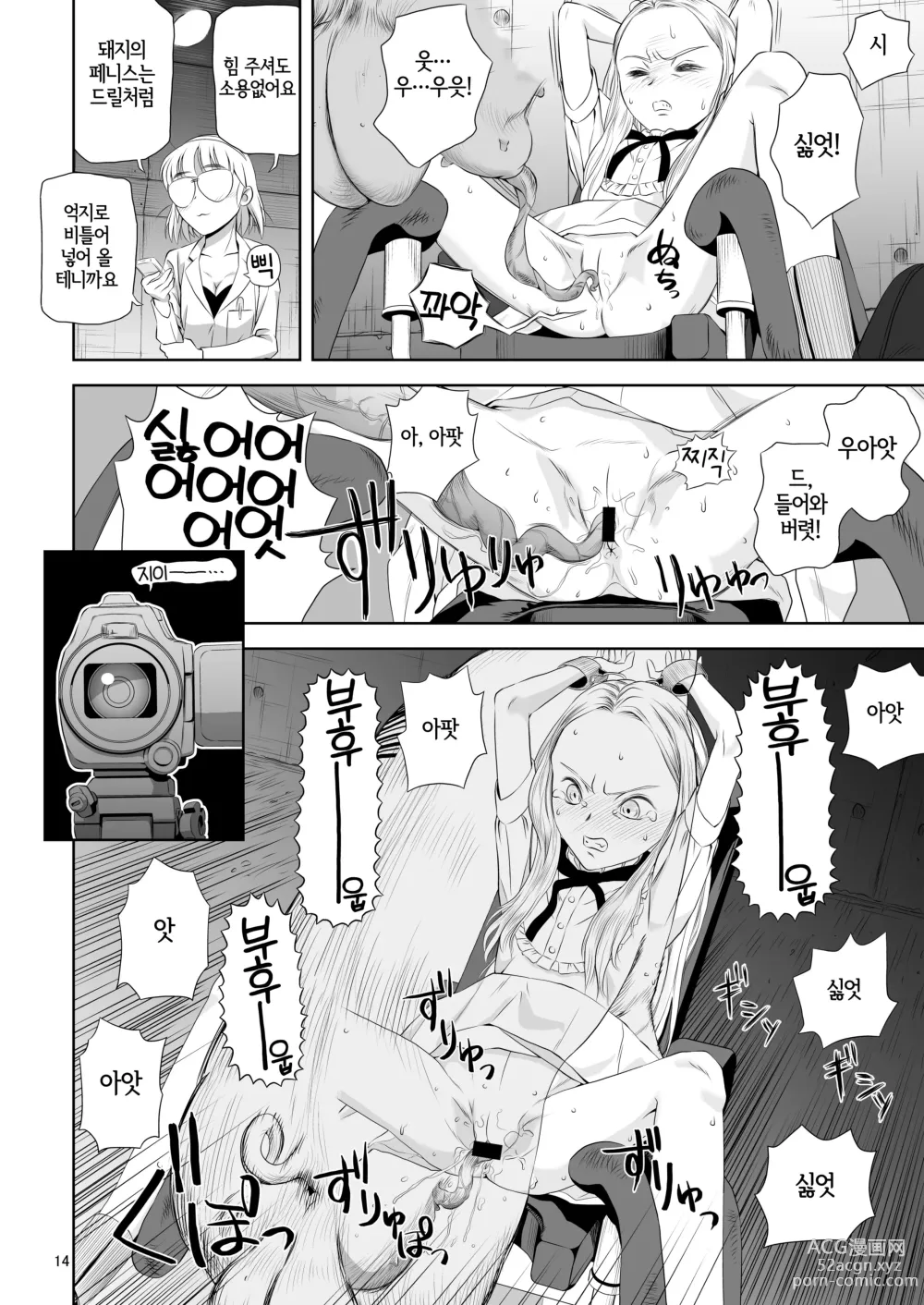 Page 14 of doujinshi 영애 짐승 변할 변 3