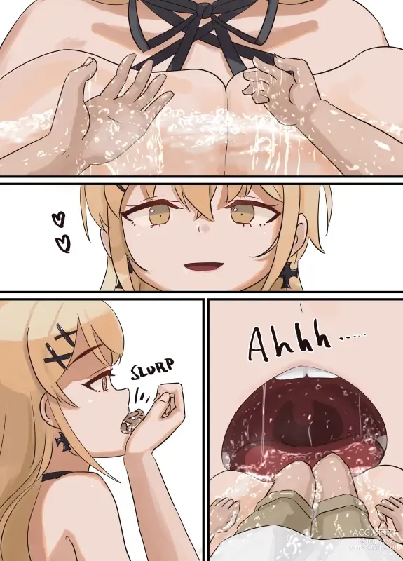 Page 2 of doujinshi vore