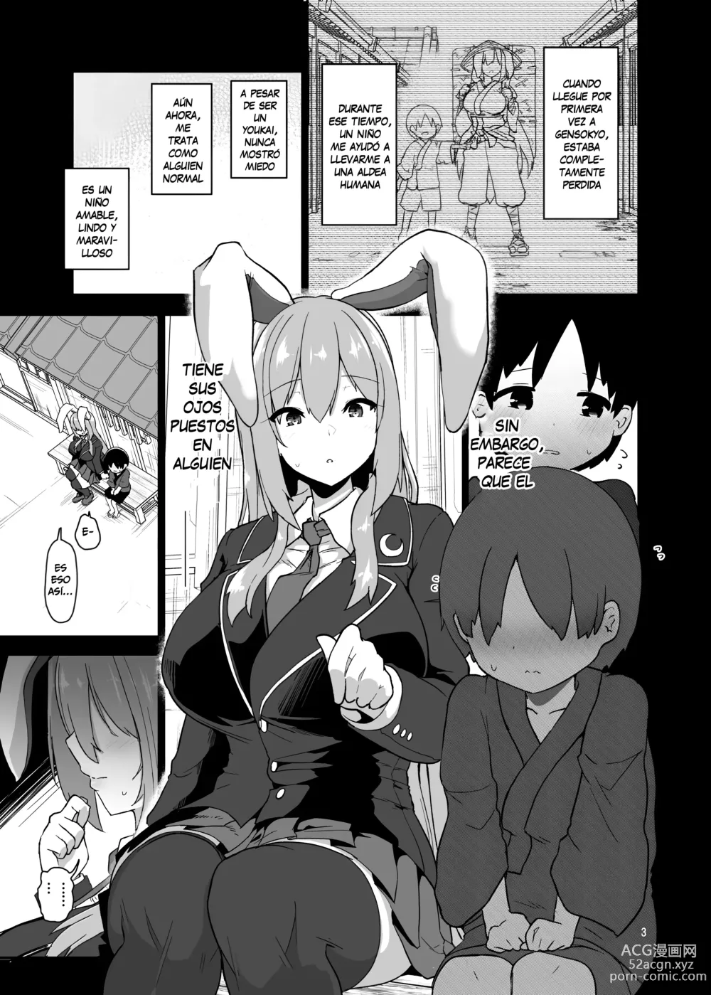 Page 3 of doujinshi La hermana coneja reprensible