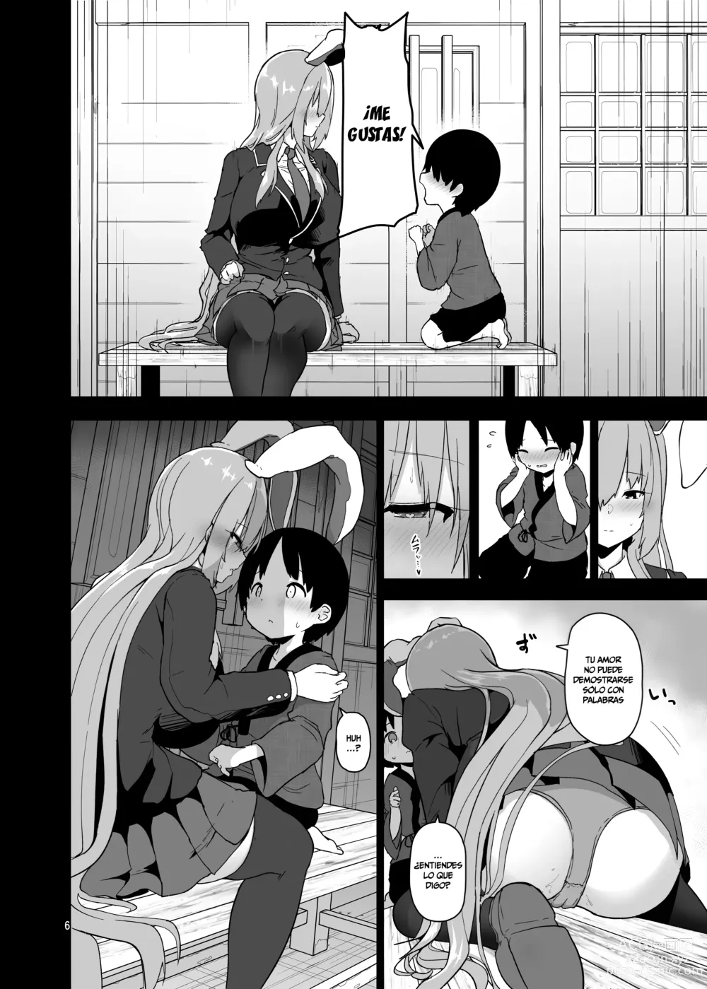 Page 6 of doujinshi La hermana coneja reprensible