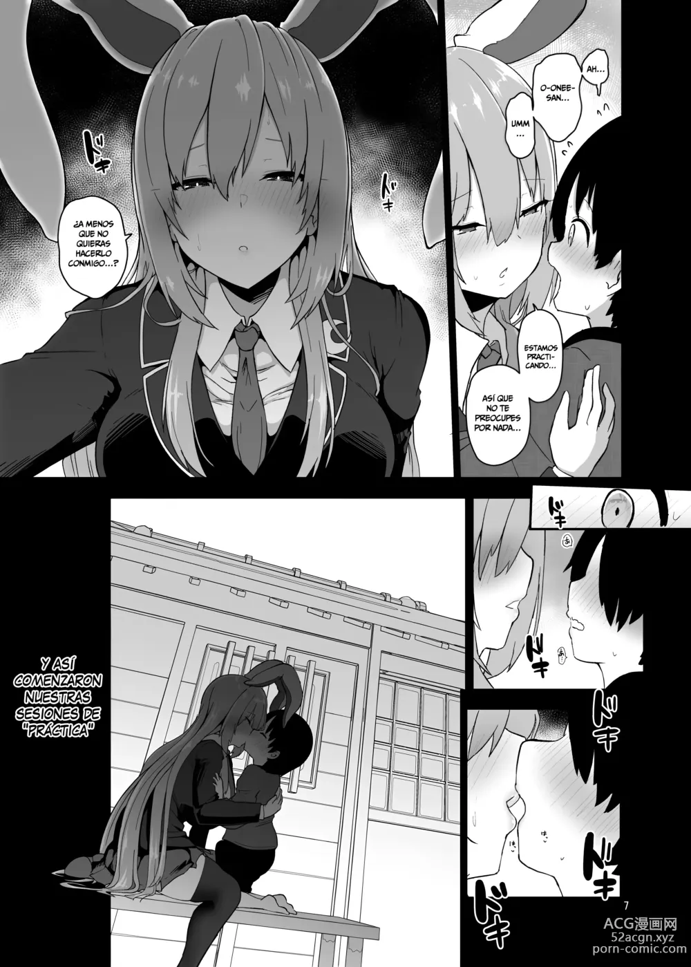 Page 7 of doujinshi La hermana coneja reprensible