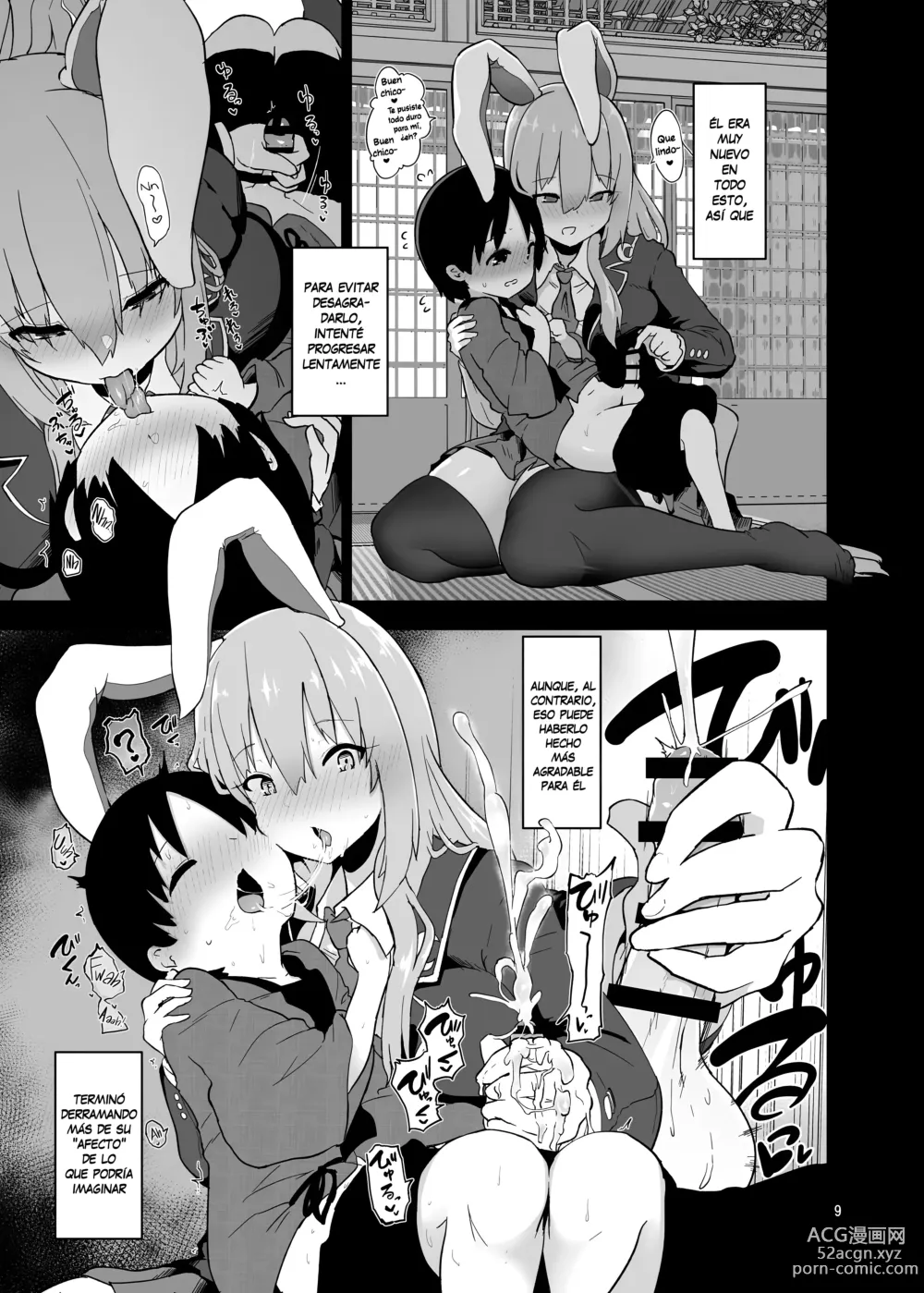 Page 9 of doujinshi La hermana coneja reprensible