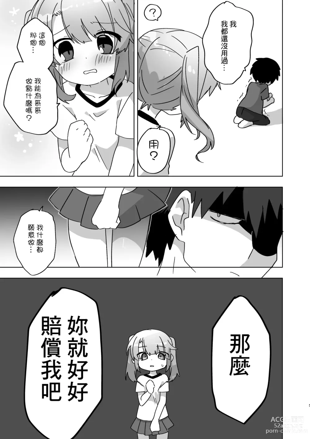 Page 5 of doujinshi Imouto demo Benshou wa Chanto Sasenakya ne