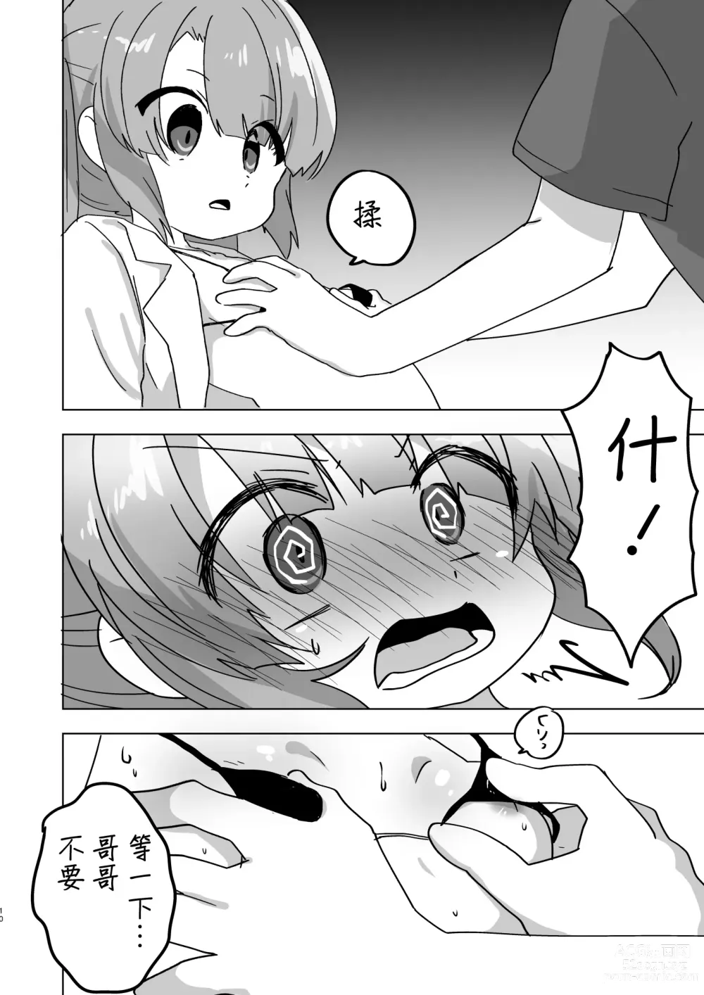 Page 10 of doujinshi Imouto demo Benshou wa Chanto Sasenakya ne