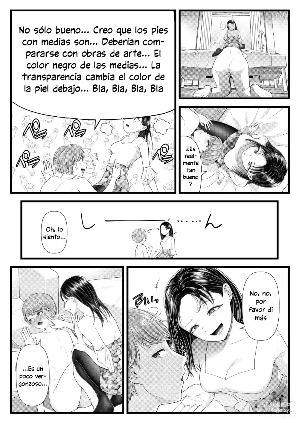 Page 15 of doujinshi My Boyfriend is a Masochist: Leg Fetish, Birthday Edition