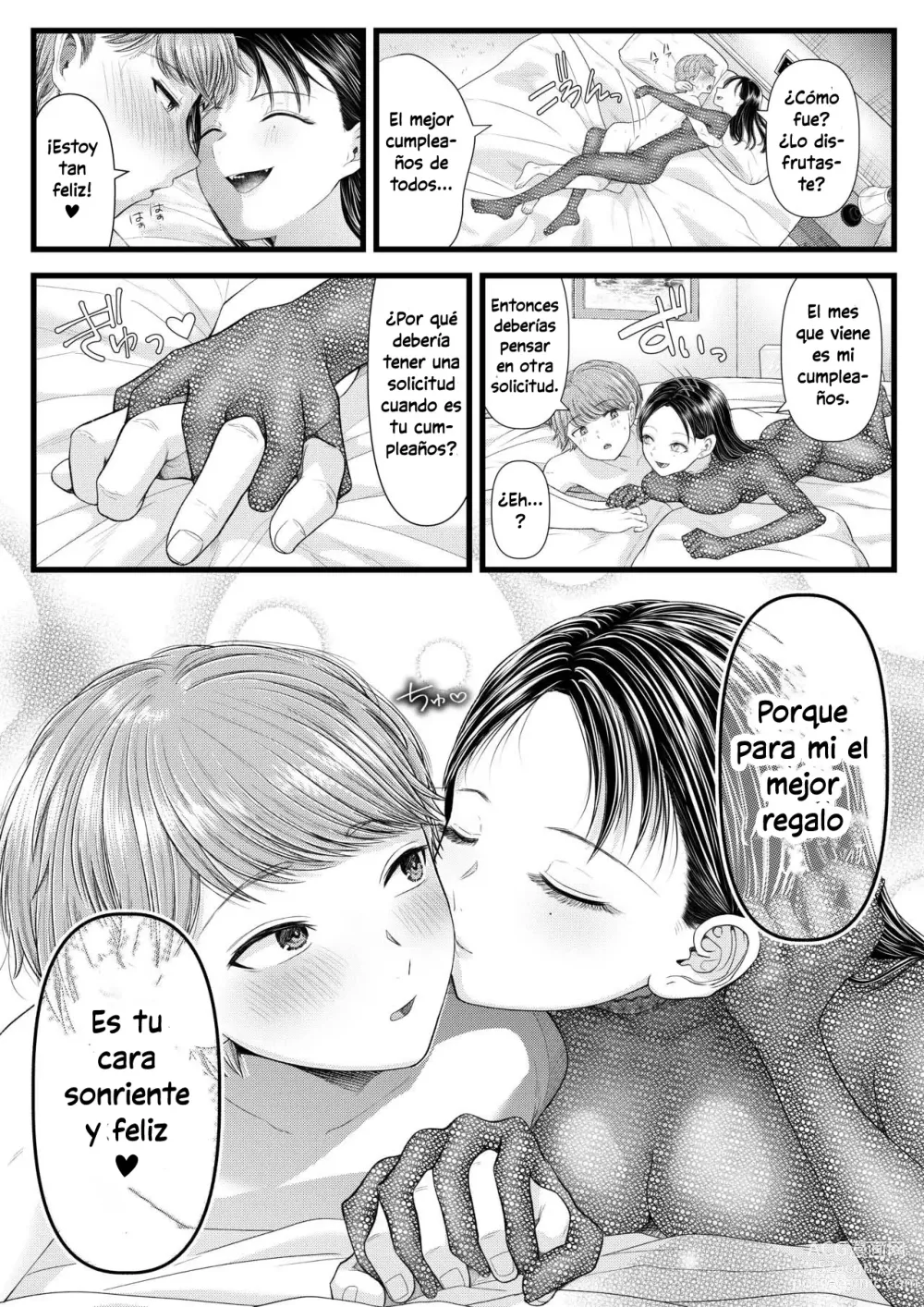 Page 33 of doujinshi My Boyfriend is a Masochist: Leg Fetish, Birthday Edition