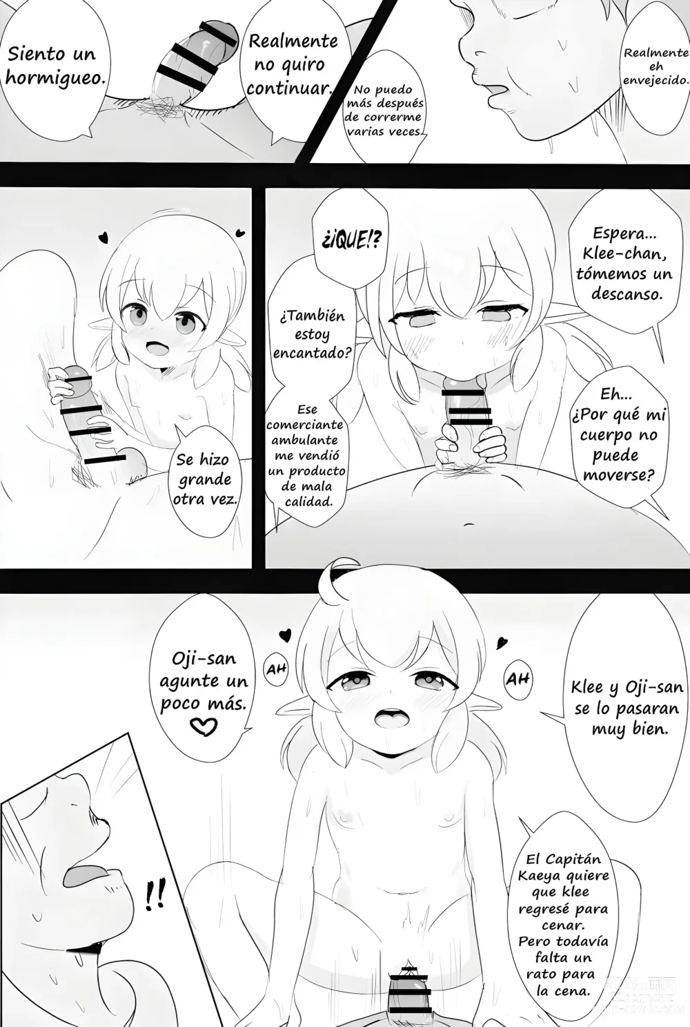 Page 5 of doujinshi Klee y la pocion Elemental