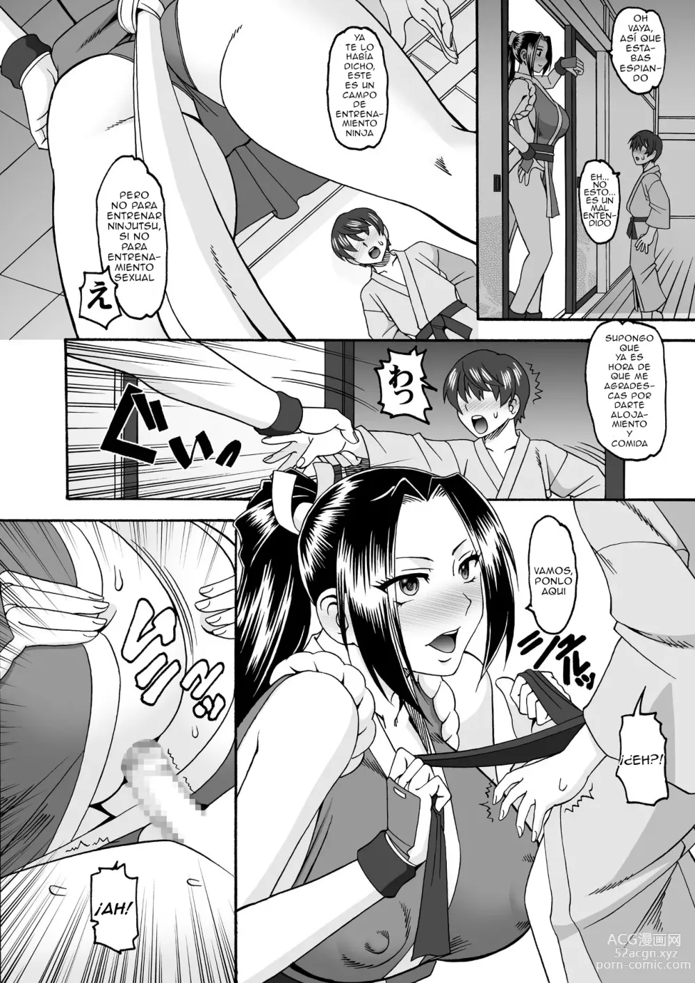 Page 9 of doujinshi Midara Gakure no Sato (King of Fighters) Spanish