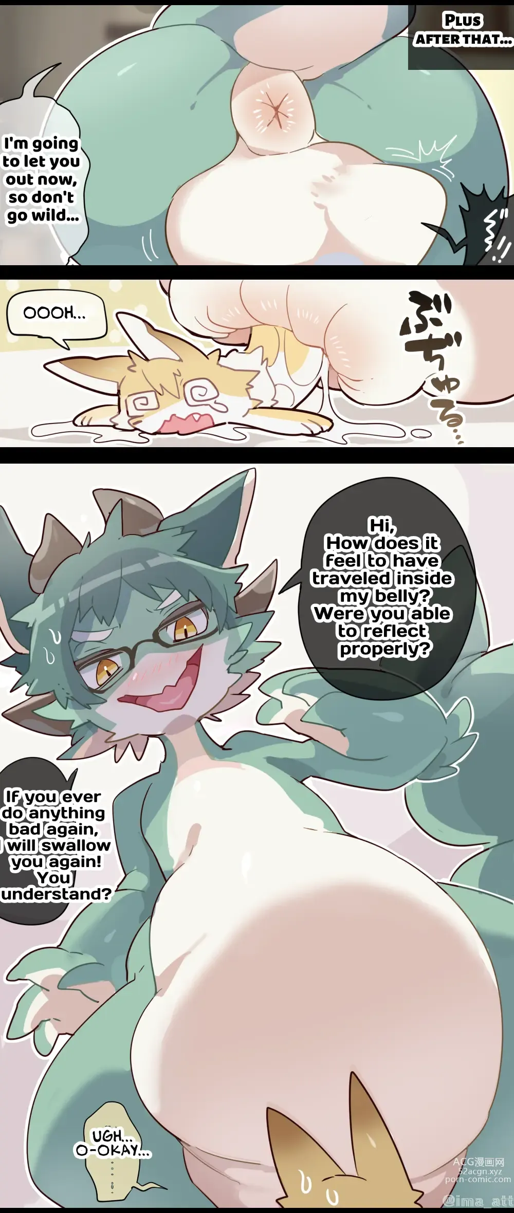 Page 6 of doujinshi Dragonewt VORE & FULL TOUR