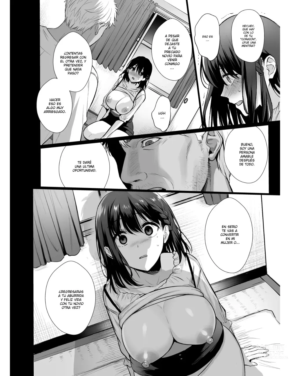 Page 112 of doujinshi Toshoshitsu no Kanojo ~Seiso na Kimi ga Ochiru made 1 -6