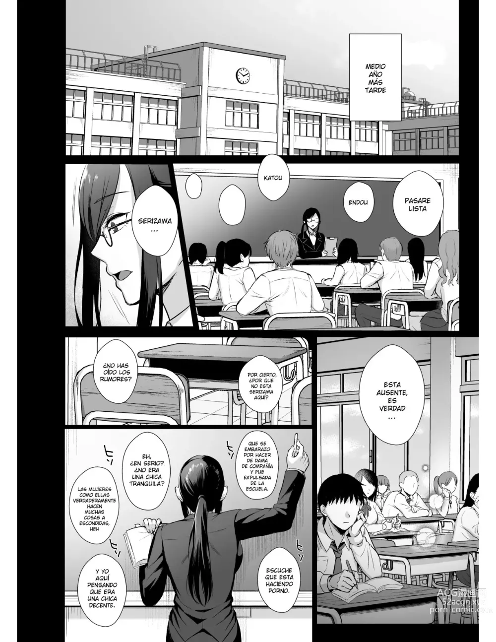 Page 128 of doujinshi Toshoshitsu no Kanojo ~Seiso na Kimi ga Ochiru made 1 -6