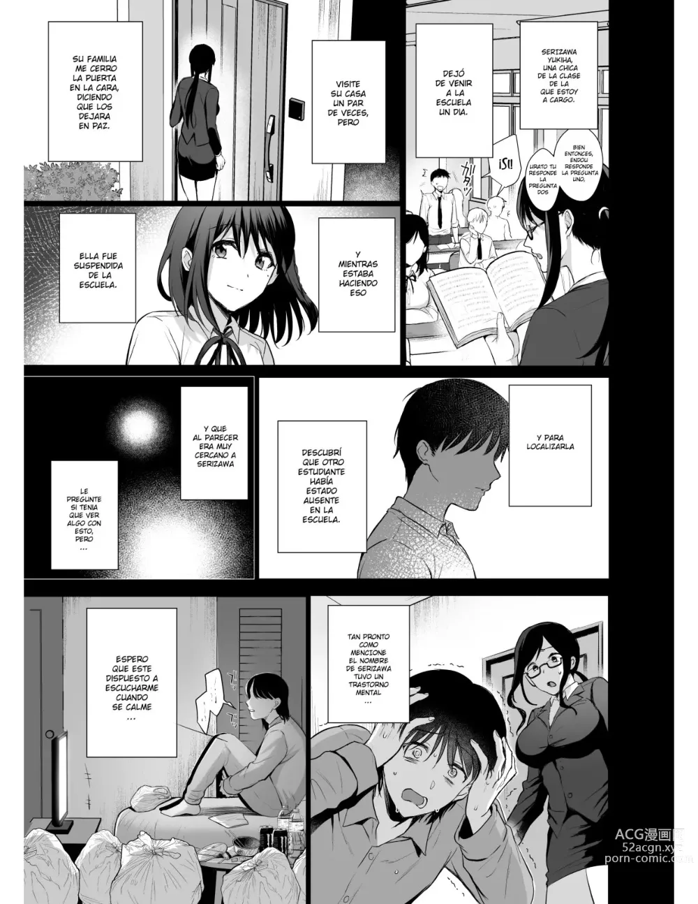 Page 129 of doujinshi Toshoshitsu no Kanojo ~Seiso na Kimi ga Ochiru made 1 -6