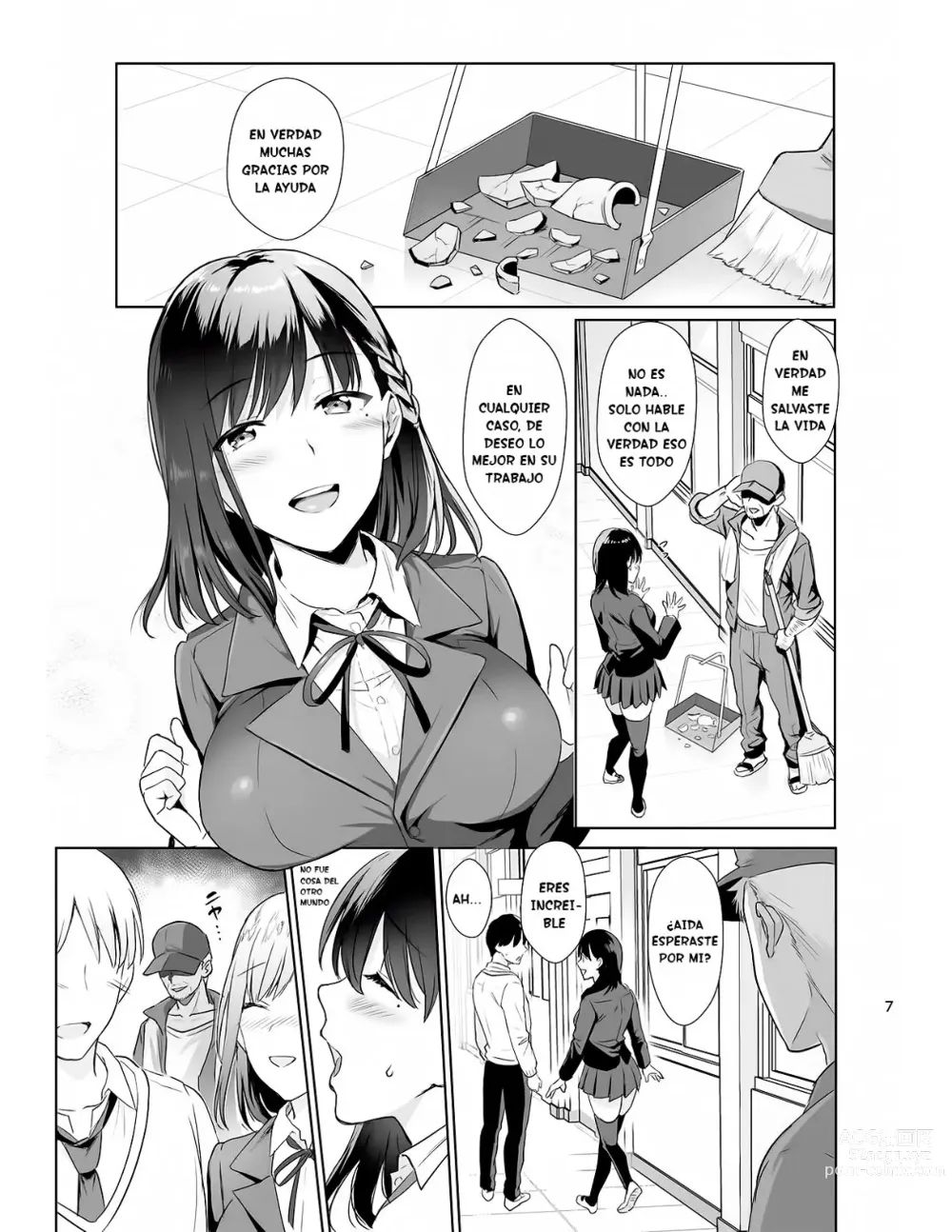 Page 6 of doujinshi Toshoshitsu no Kanojo ~Seiso na Kimi ga Ochiru made 1 -6