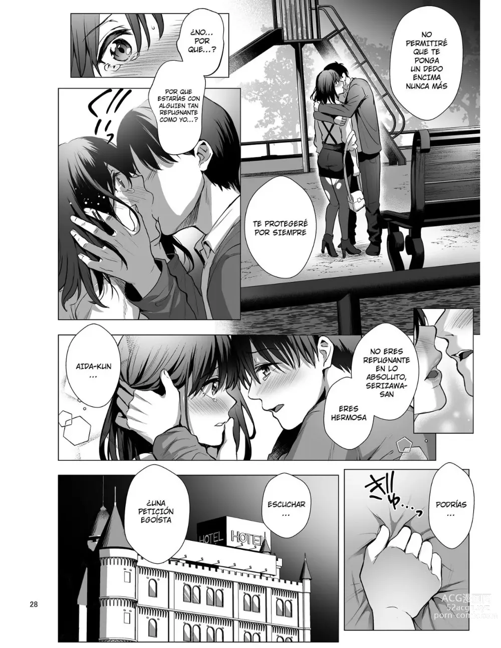 Page 93 of doujinshi Toshoshitsu no Kanojo ~Seiso na Kimi ga Ochiru made 1 -6