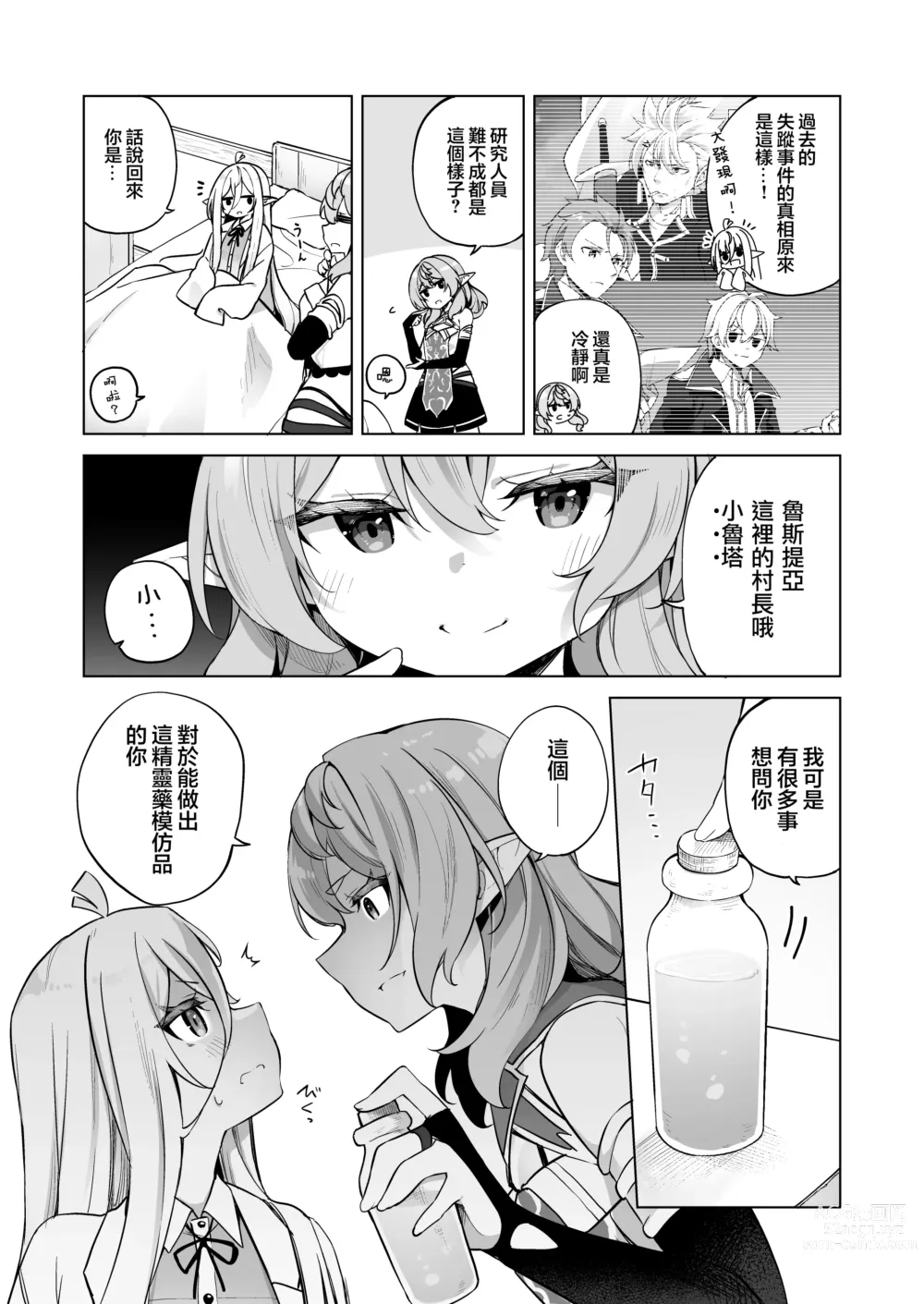 Page 6 of doujinshi TS精灵的制作方法 精灵化之药外传