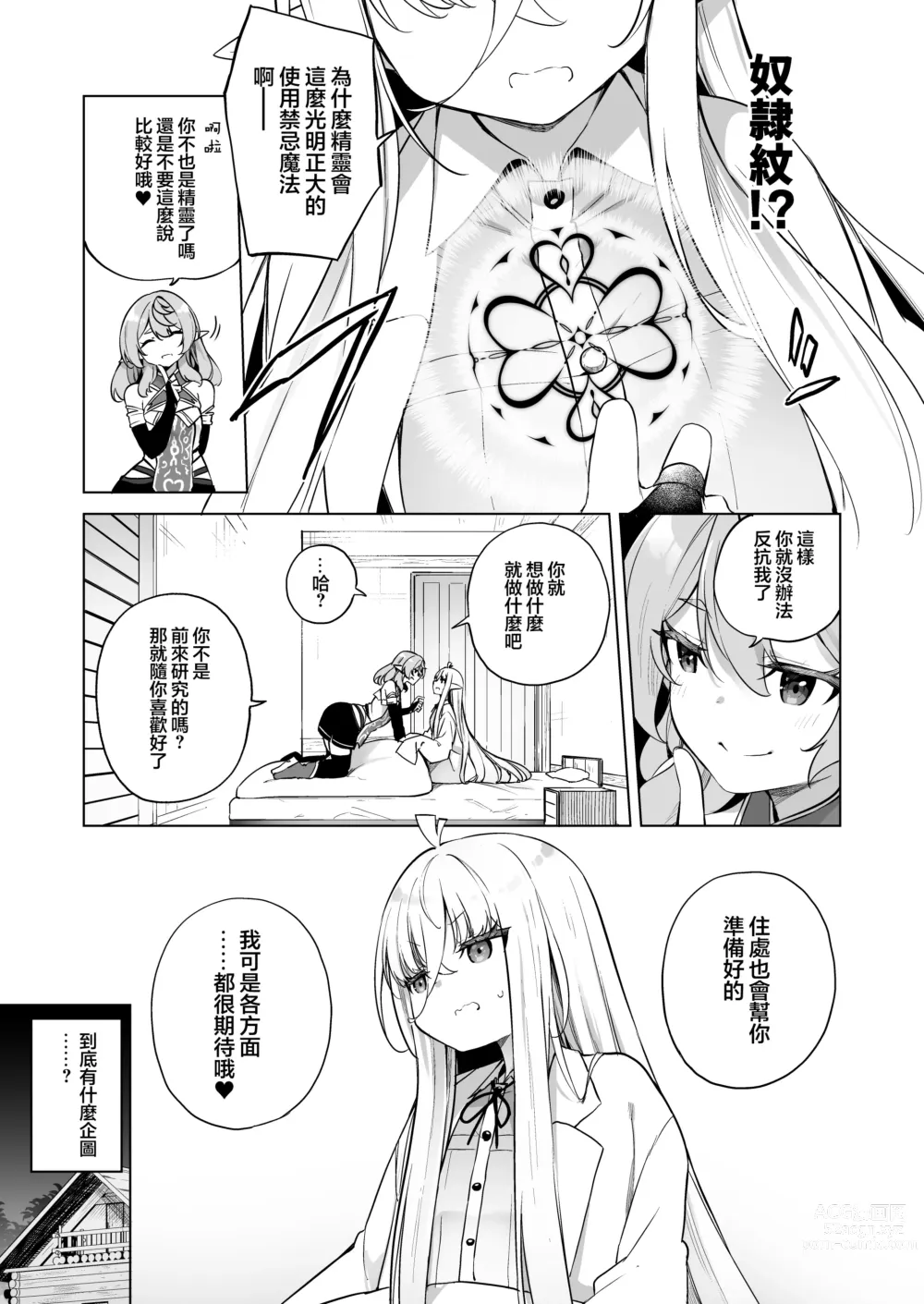 Page 8 of doujinshi TS精灵的制作方法 精灵化之药外传