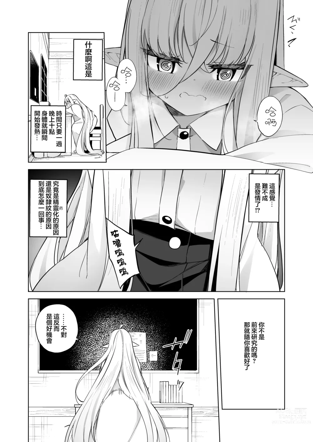 Page 9 of doujinshi TS精灵的制作方法 精灵化之药外传