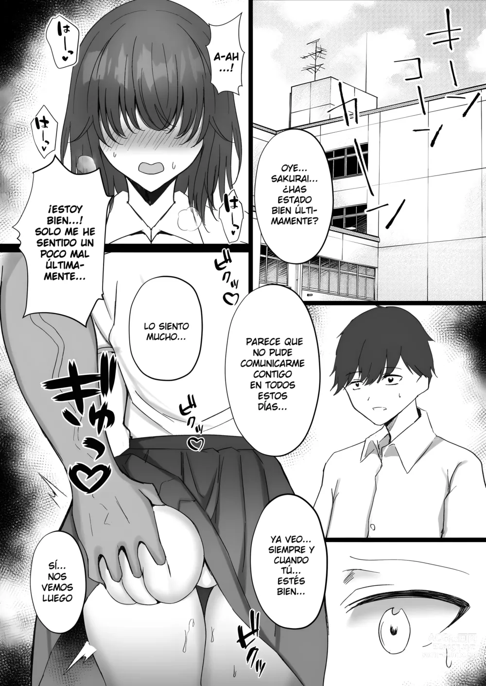 Page 15 of doujinshi El Sufrimiento Netorare de la Chica de Pelo Negro 2