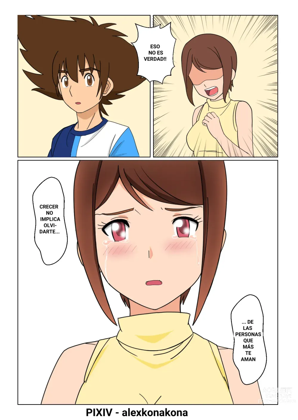 Page 6 of doujinshi HIKARI LIGTH OF COURAGE spanish