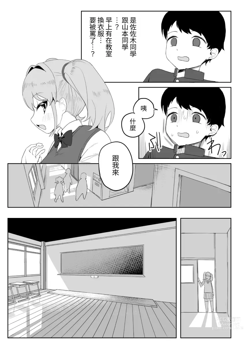 Page 6 of doujinshi Class no jimiko to muriyari yara sareru