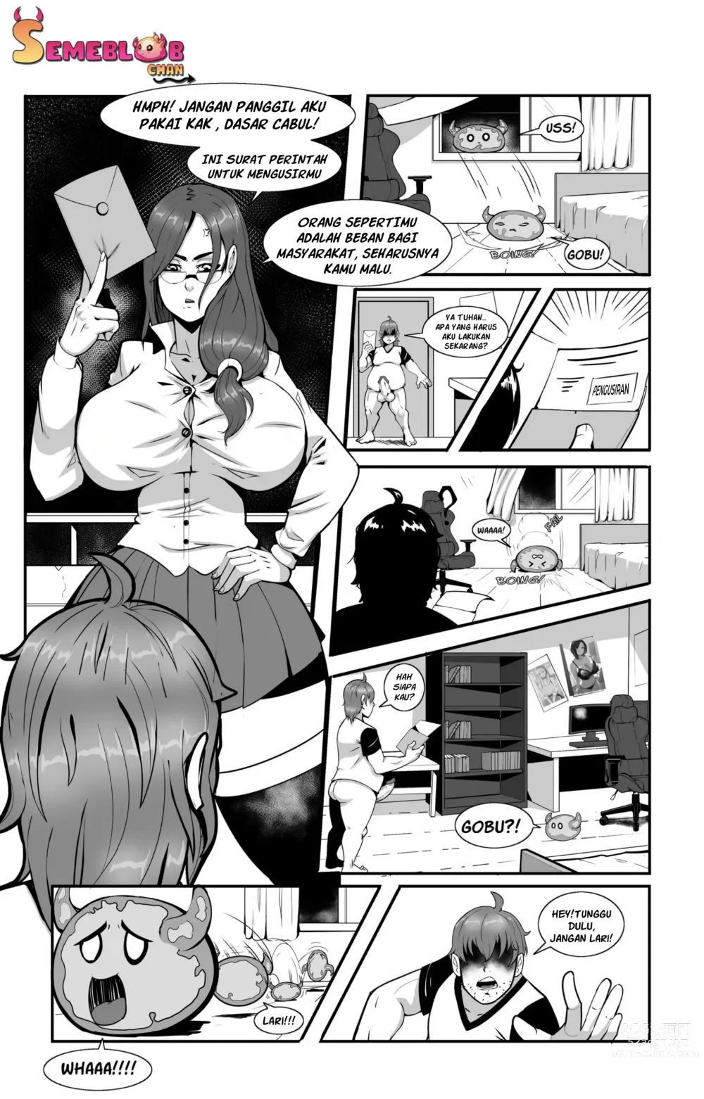 Page 3 of manga Semeblob Chan Chapter 1-5