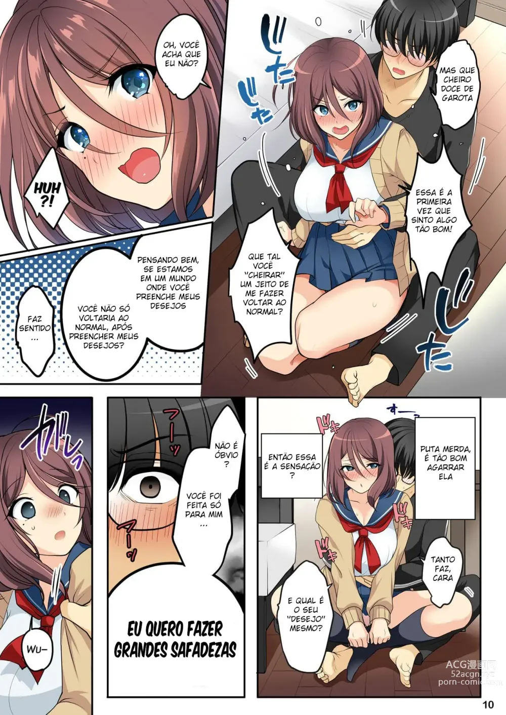 Page 10 of doujinshi O Dia em Que Meu Amigo me Transformou em Seu Brinquedinho Amoroso