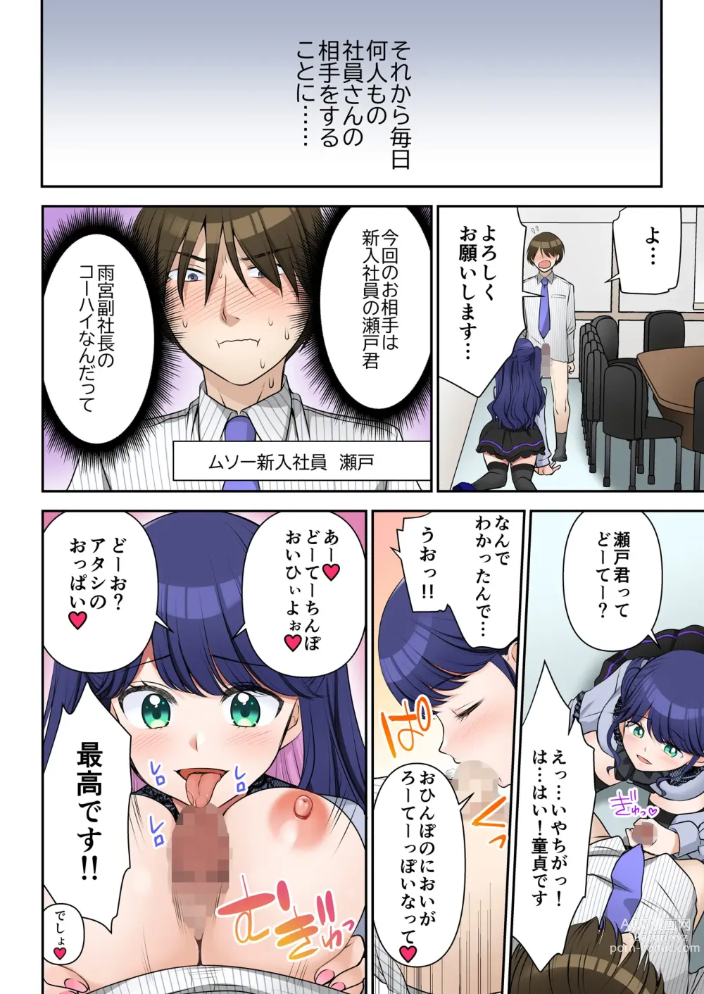 Page 27 of manga Life-changing contract president♂→sex secretary♀