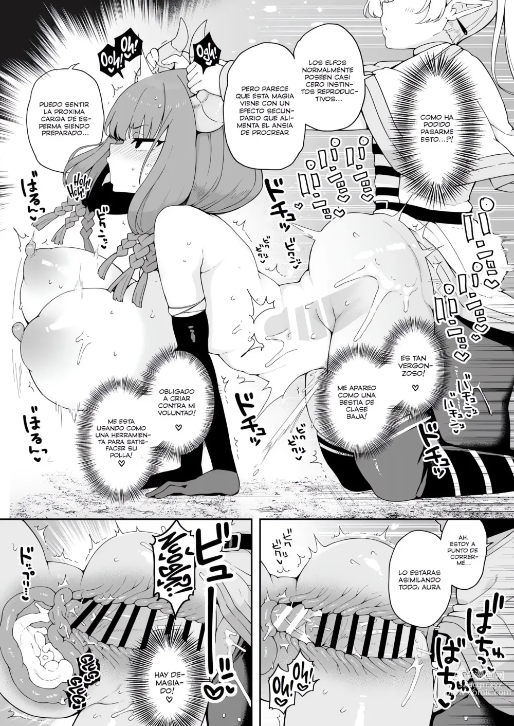 Page 7 of doujinshi Magia que hace crecer una polla gigante